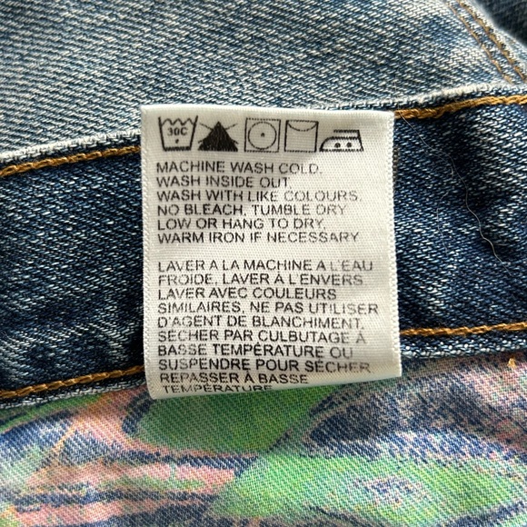 Aritzia Paradise Mine High Rise Straight Distressed Jeans - Picture 5 of 6